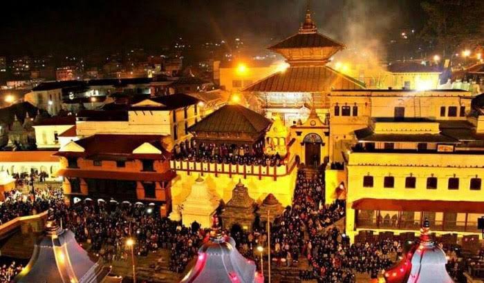 तीजकाे दिन पशुपतिका चारै ढोका बिहान ३ बजेदेखि खुला